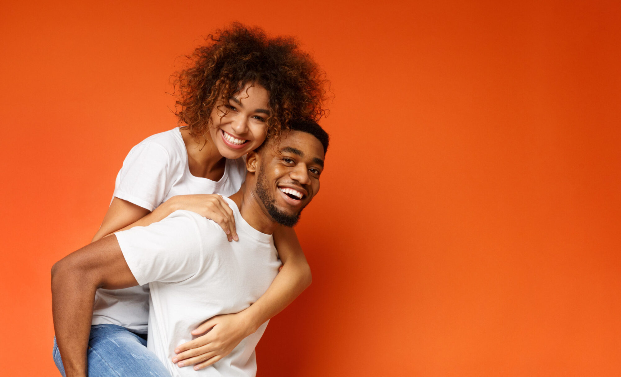 Young married couple learning about dangerous marriage myths they're glad they don't believe