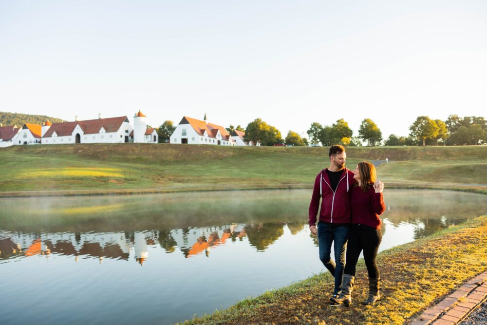 Middle aged married couple looking for how to reconnect with your spouse, so they're attending a WinShape Marriage experience