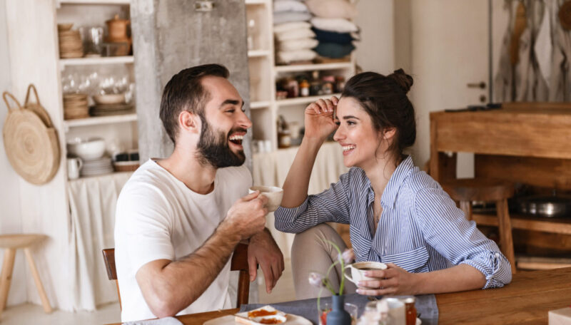 Young married couple; husband is not just looking for how to be a good husband, but he is learning how to bring his best self to his marriage