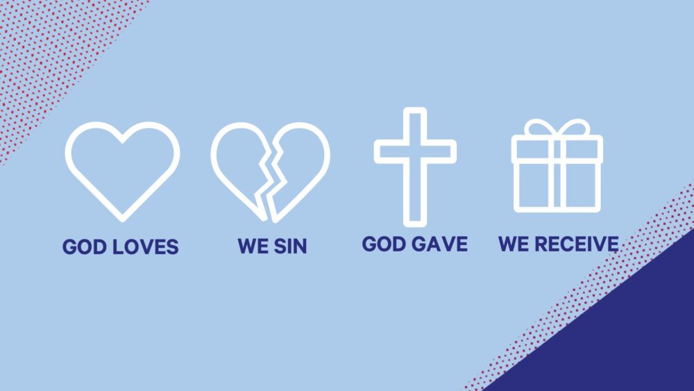 A simple image that represents the gospel and helps parents when they're wondering how to explain God to a child