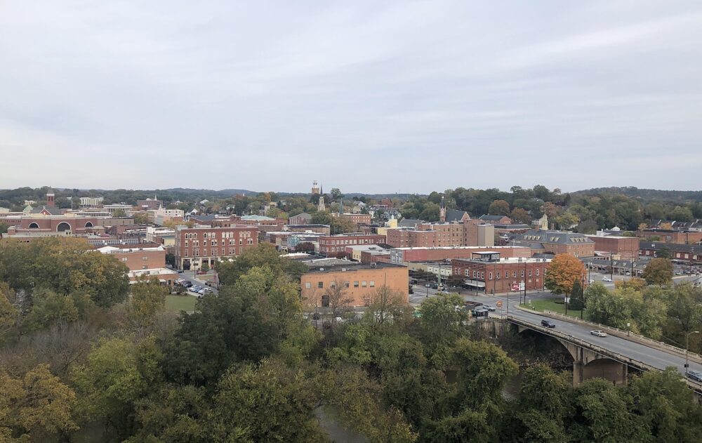 an image of the rome, georgia skyline