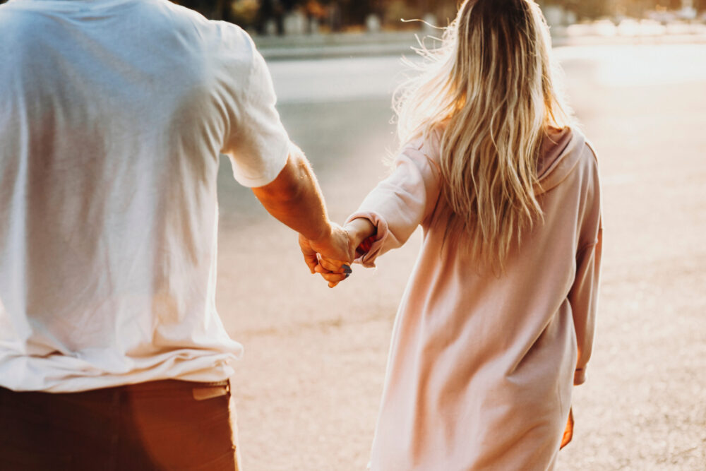 Young couple dating and wondering how long should you date before marriage