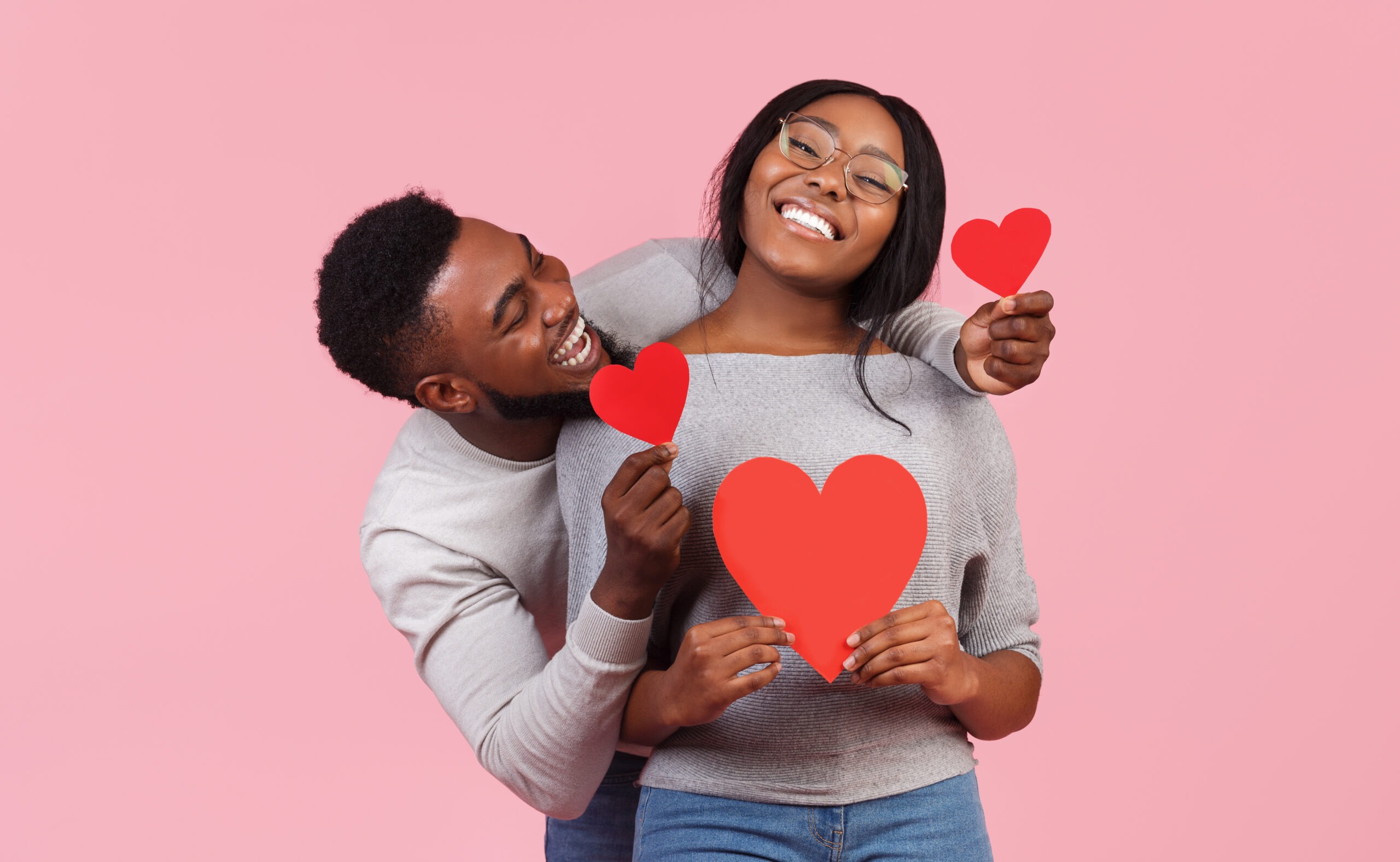 younger married couple celebrating valentine's day with a date, one of our 80 date ideas for couples