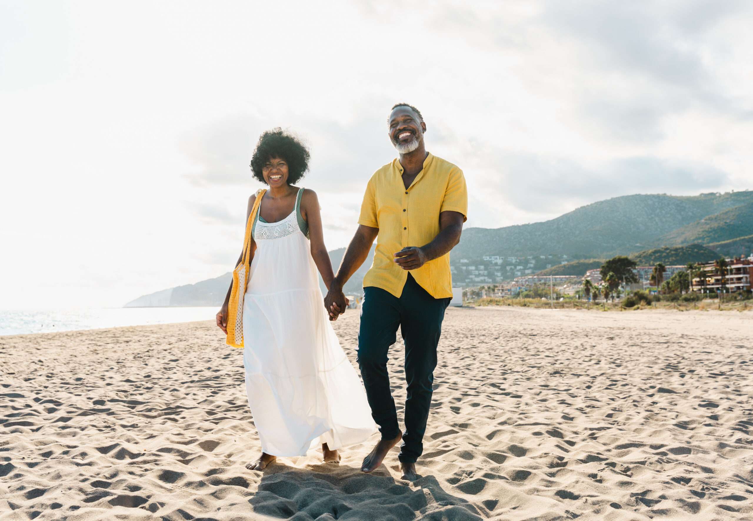 Middle-aged married couple learning to align their marriage expectations with God's blueprint for a biblical marriage